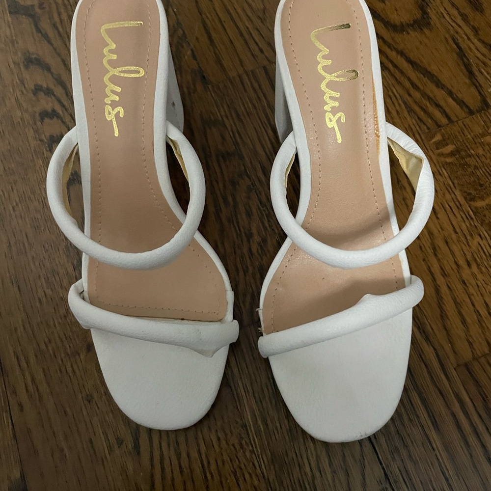 Lulu's White Women's Sandals